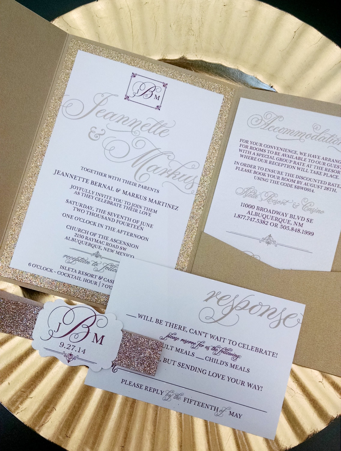 Wedding Invitations And Rsvp Packages 5