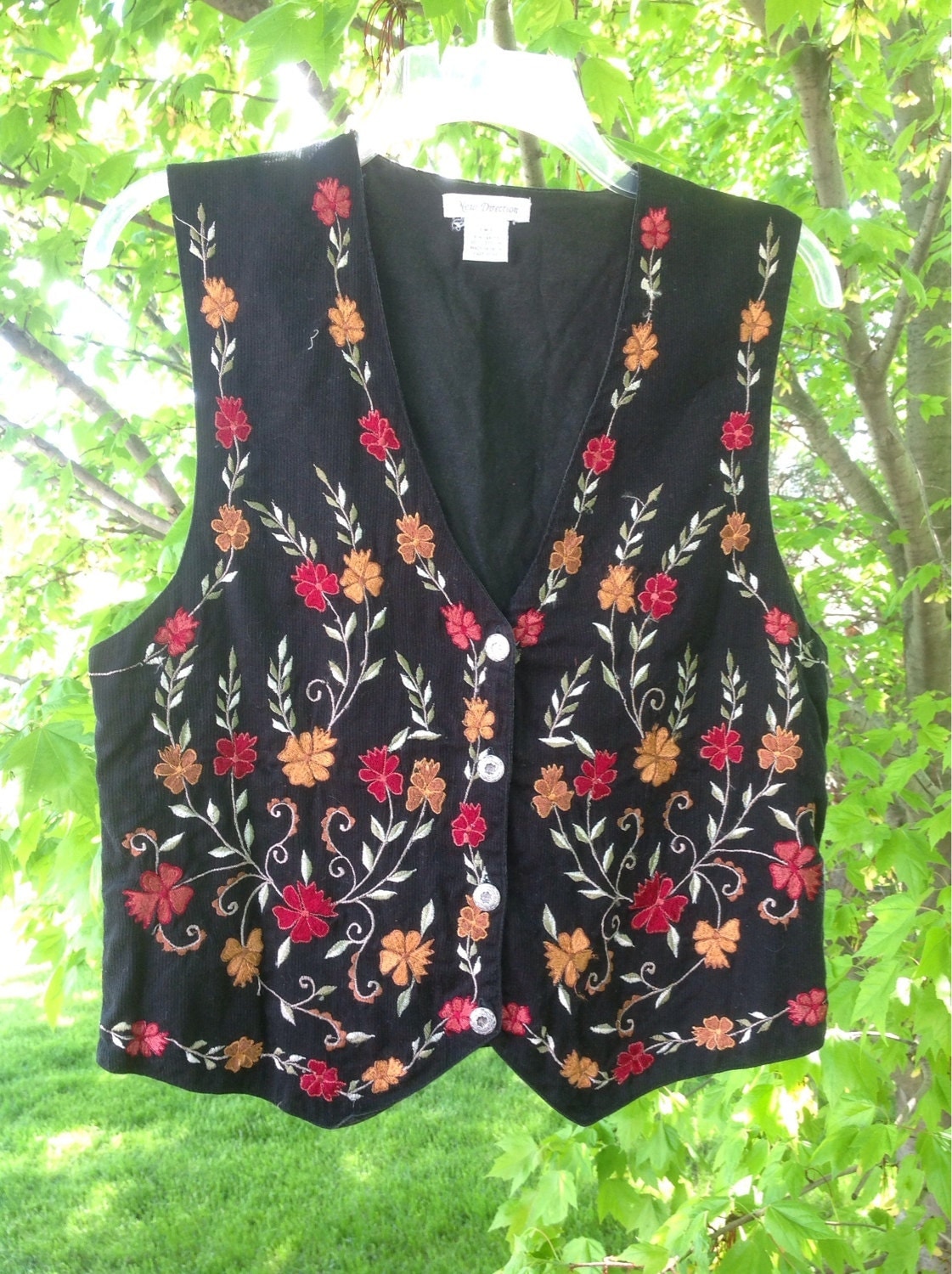 Vintage Gypsy VestBoho Gypsy VestEmbroidered VestVintage