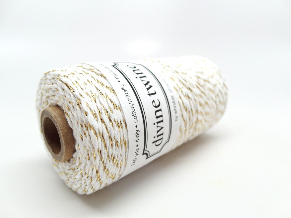 Gold Twine Metallic Gold Twine 240 yards Spool
