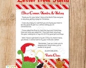 LETTER FROM SANTA printable file - 1/2 price today only Il_170x135