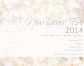 Champagne Bokeh NEW YEARS EVE party invitation - You Print Il_170x135