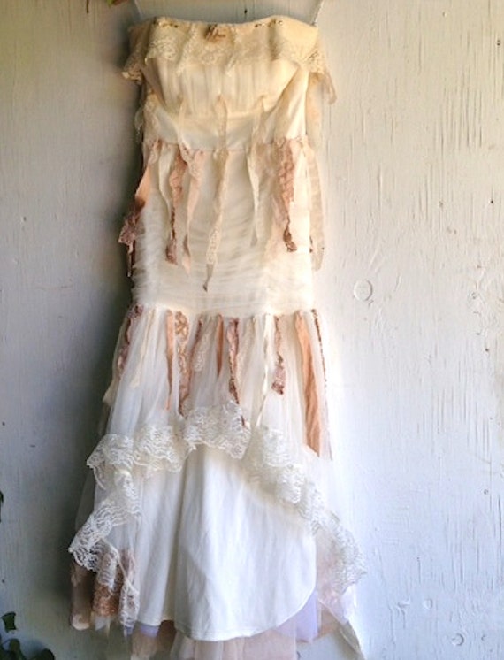 Items similar to CUSTOM EXAMPLE shabby cowgirl rustic ecru lace ...