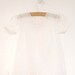 Vintage Baby Clothes, 1940's Pink and White Embroidered Baby Girl Dress, White Baby Dress, Vintage Baby Dress, Size 12 Months