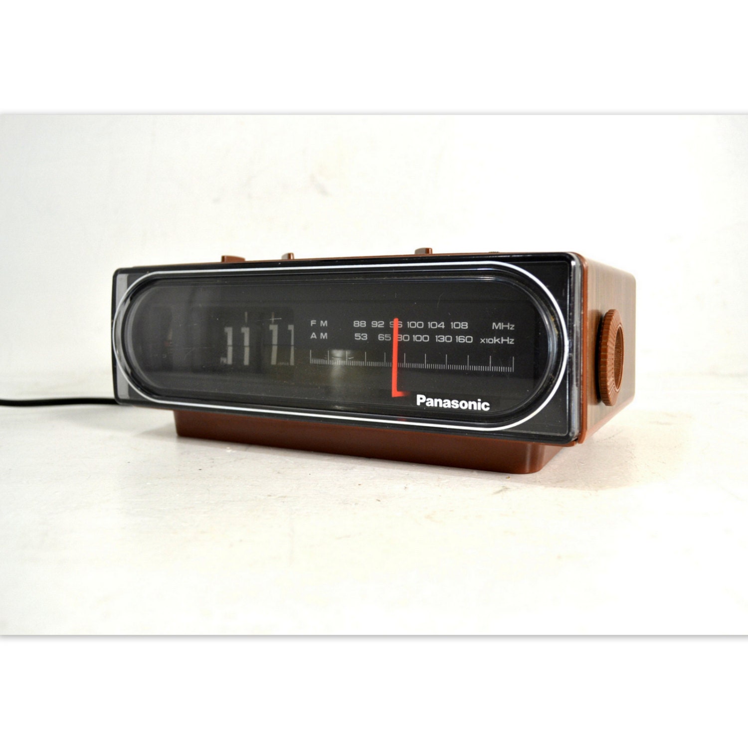 Panasonic Vintage RC6015 alarme Flip Clock Radio / / retour