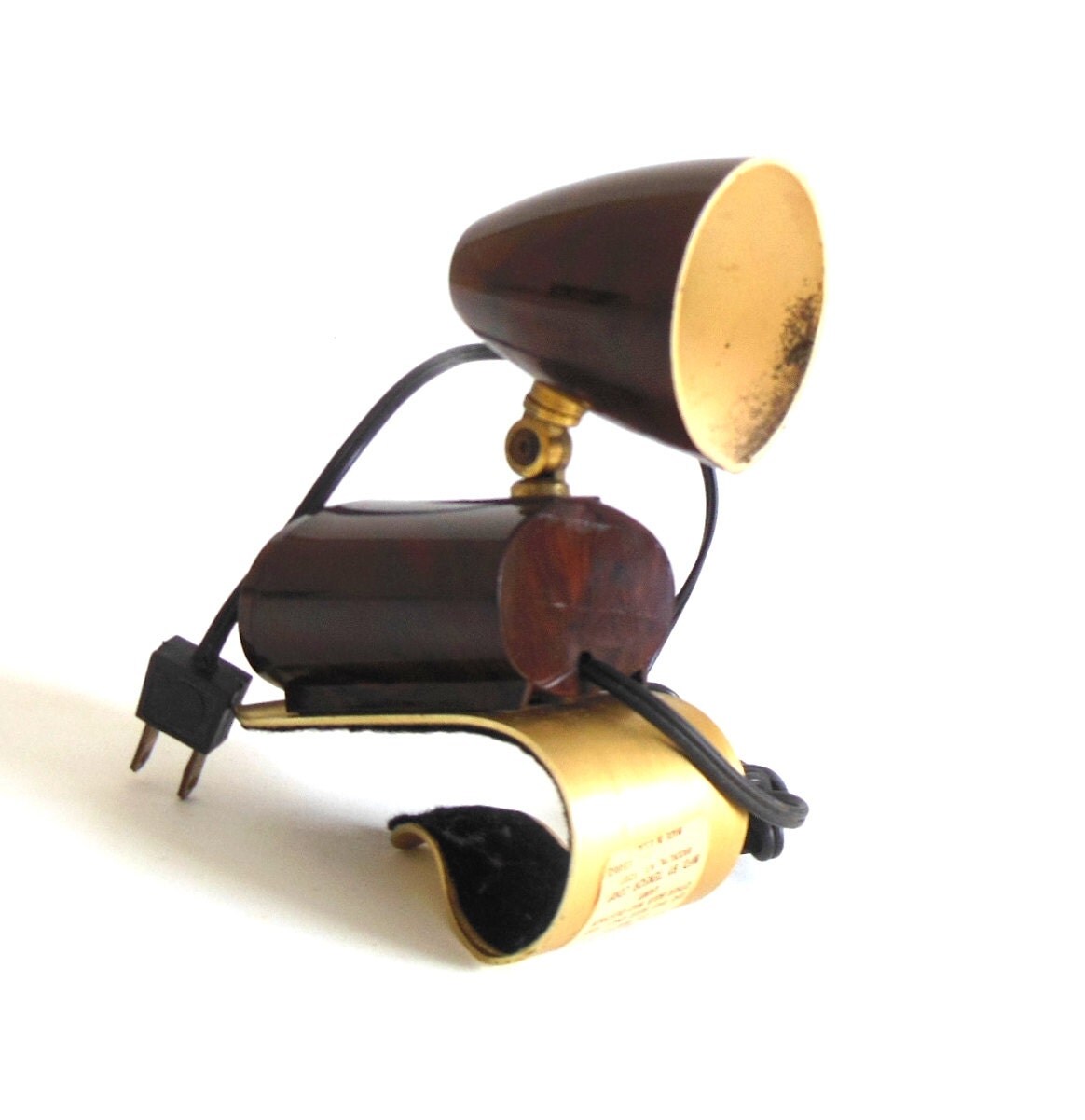 Bed Lamp Clip On Headboard Mid Century Tensor 7000 asis