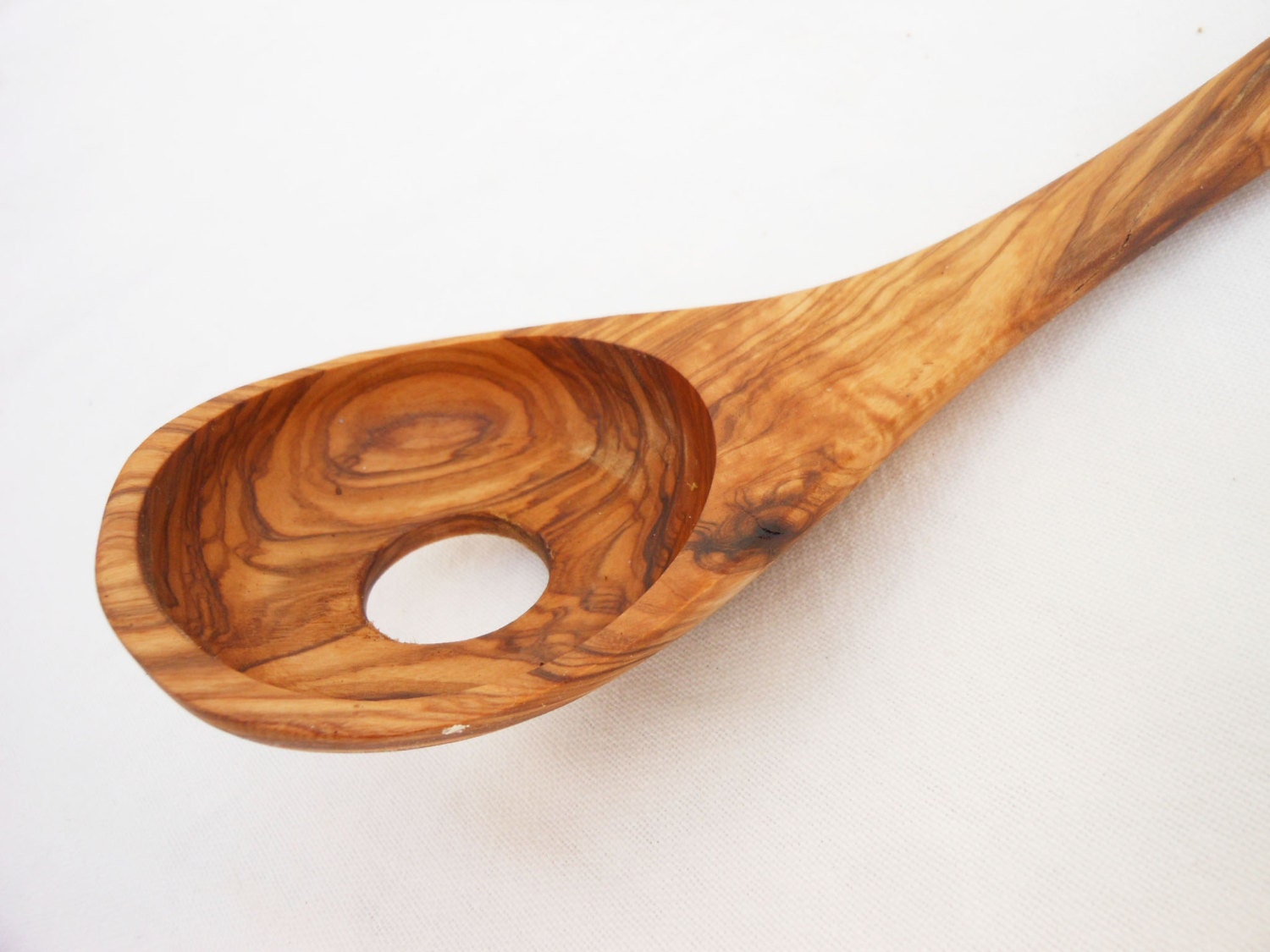 Olive Wood sauce spoon Wooden Kitchen Cooking Utensil