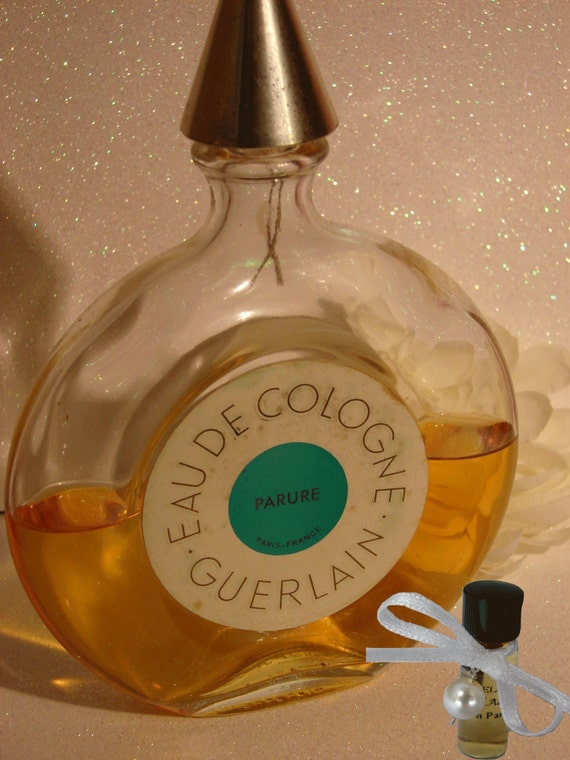 Vintage GUERLAIN PARURE Eau de Cologne Perfume Decant Ultra