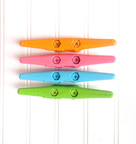 Bright 6 boat cleat wall hook towel rack drawer pull