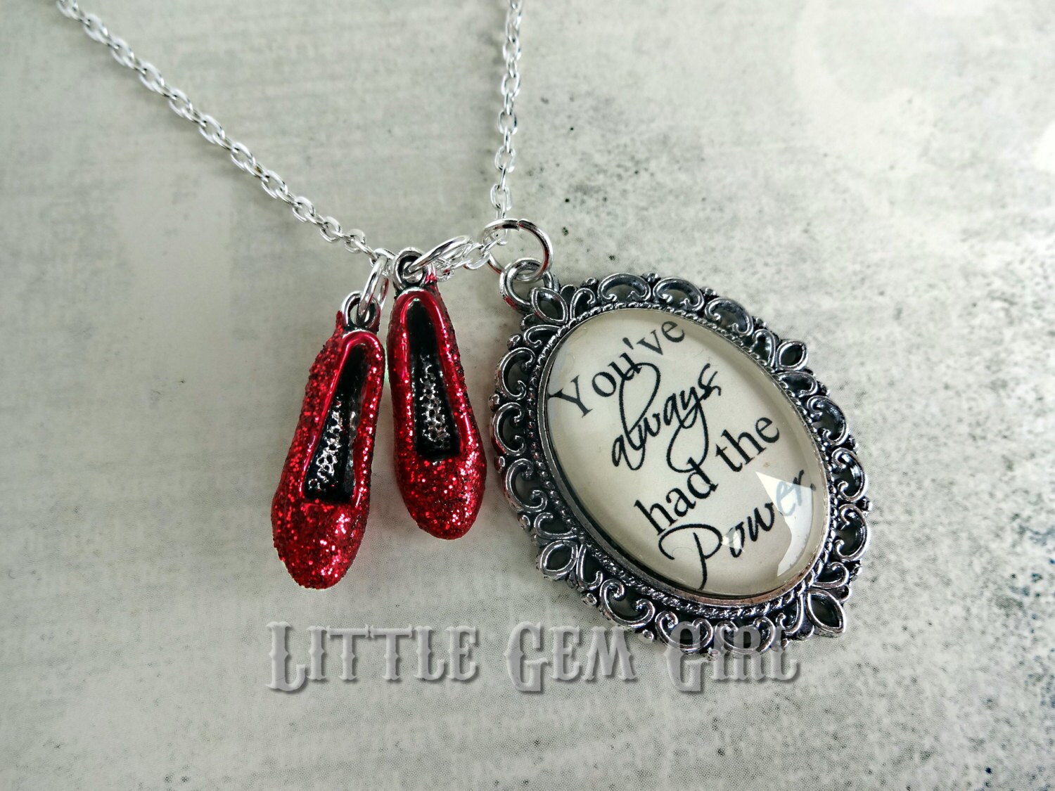 Pin By Nerissa O Carroll On Oz Ruby Red Slippers Necklace Quotes Ruby Slippers