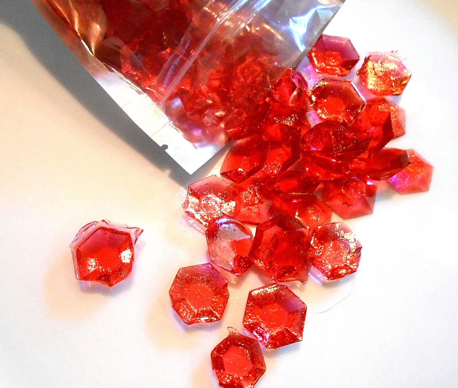 July Birthstones Rubies Edible Gems Candy Gems Birthday