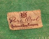 Hudson's Bay HBC wool blanket set of two