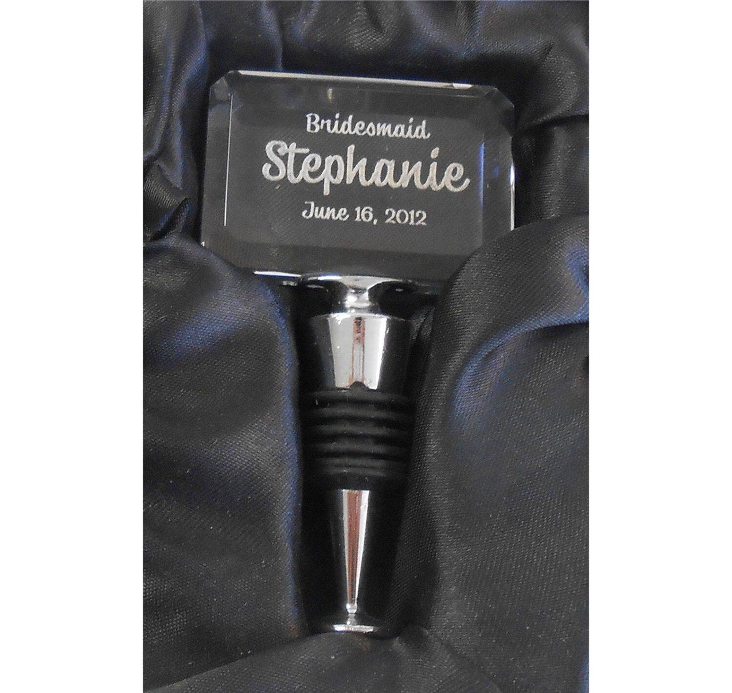 Personalized Crystal Wine Stopper Gift for by LifetimeCreations
