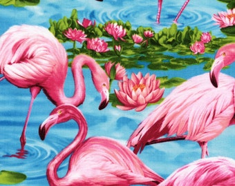 Back in Stock - Timeless Treasures - Flamingos
