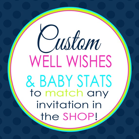 Baby Well wishes and Baby Prediction Game - digital file, printable #512 Il_570xn