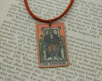 tarot pendant card jewelry necklace
