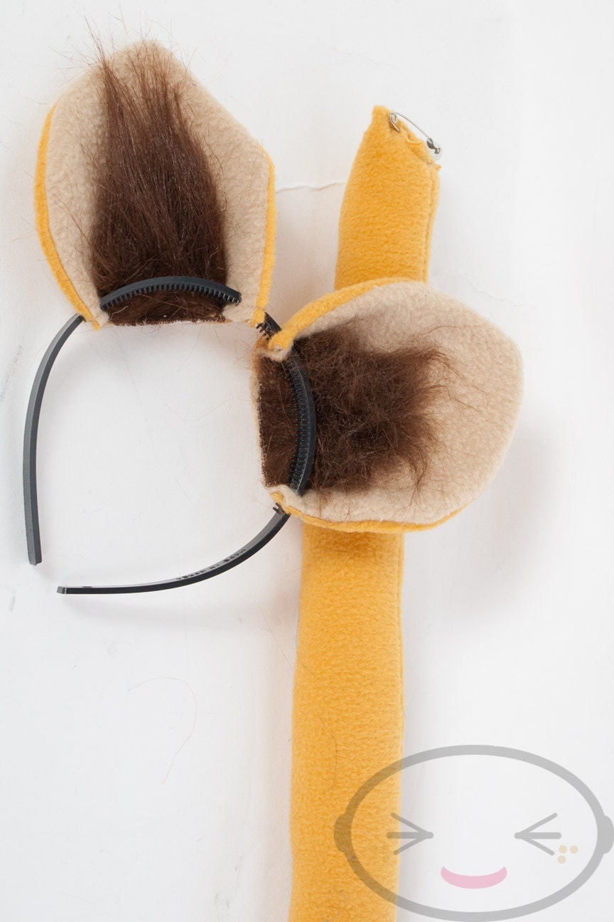 Set Costume Leone Per Adulti E Bambini - Orecchie, Coda E Guanti Per Cosplay - Foto 4