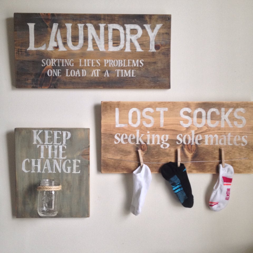  Laundry Room Decor by shoponelove on Etsy