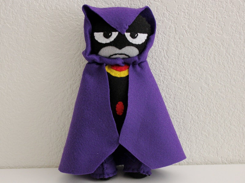 raven plush doll