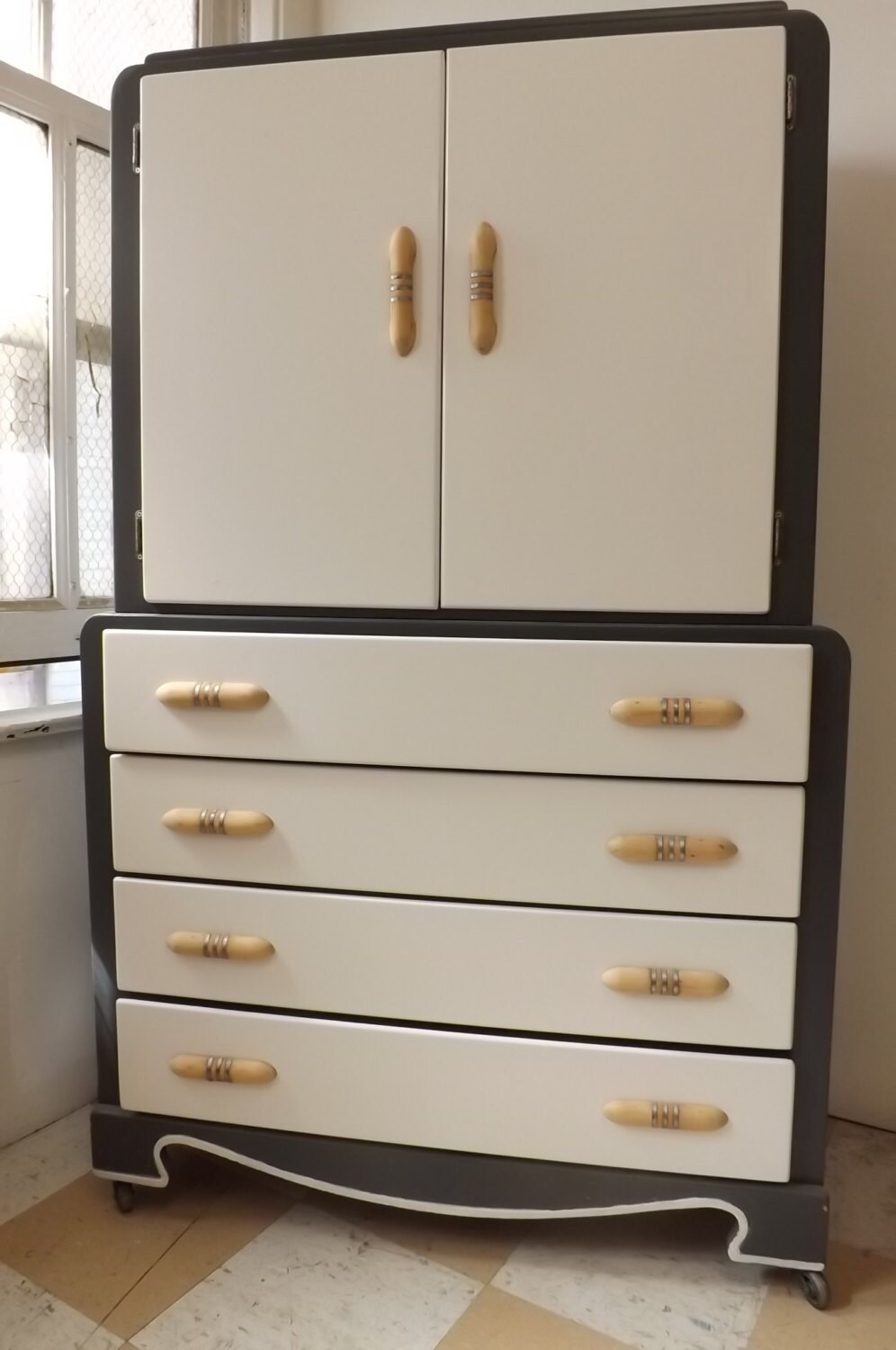 Vintage Thomas Edison Little Folk Armoire / by LoftCurtainGallery