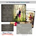 Wedding Invitation Photoshop Template for Photographers - Item WA081