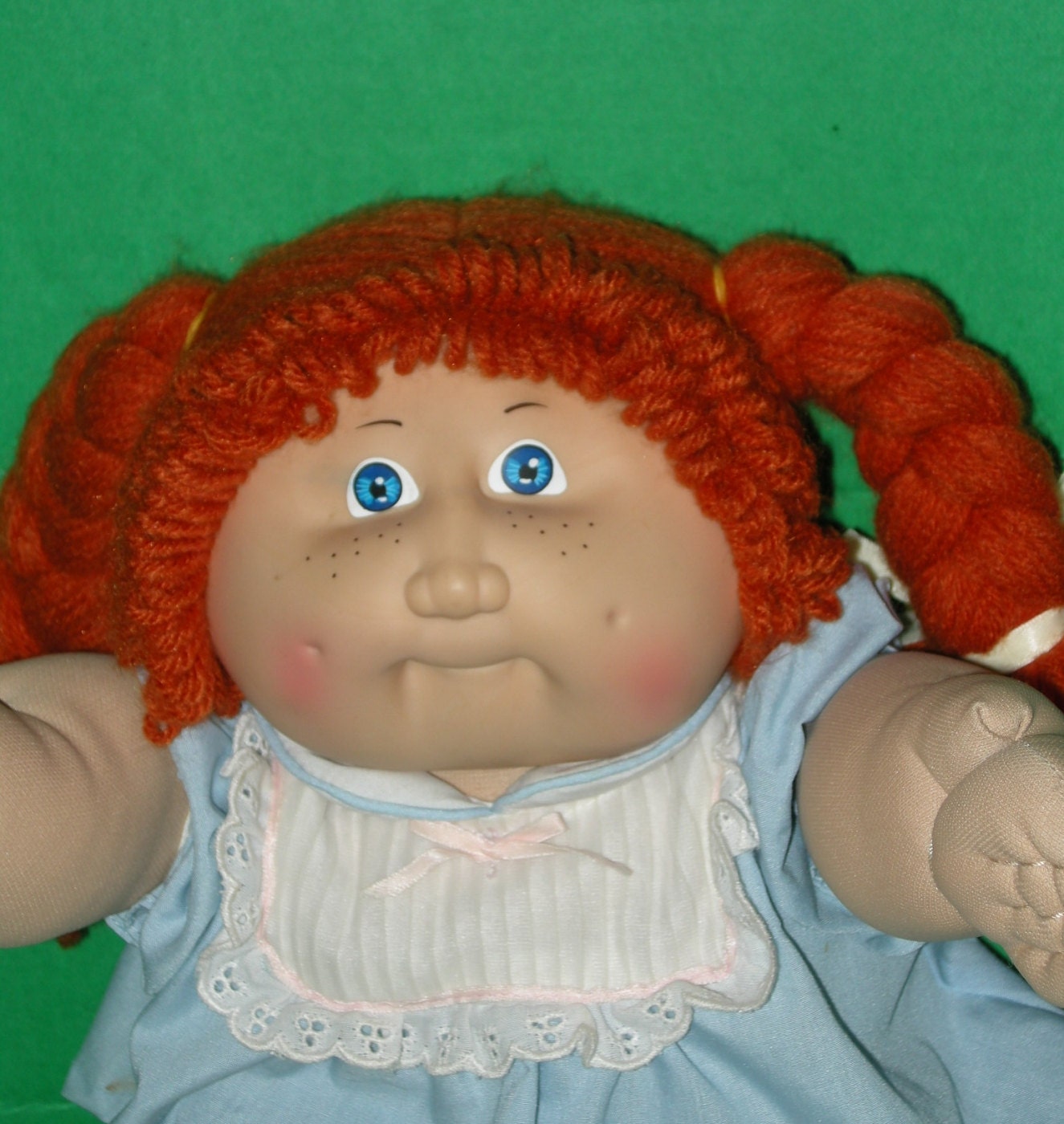 RARE 1983 FRECKLED Redhead Doll Cabbage Patch Kid Girl in Box