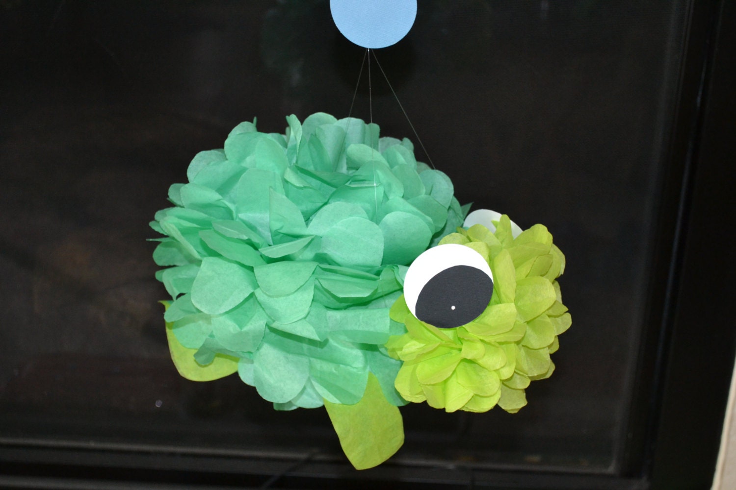 1 Under the Sea Turtle/Tissue Pom Turtle/Sea Turtle Pom/Pom