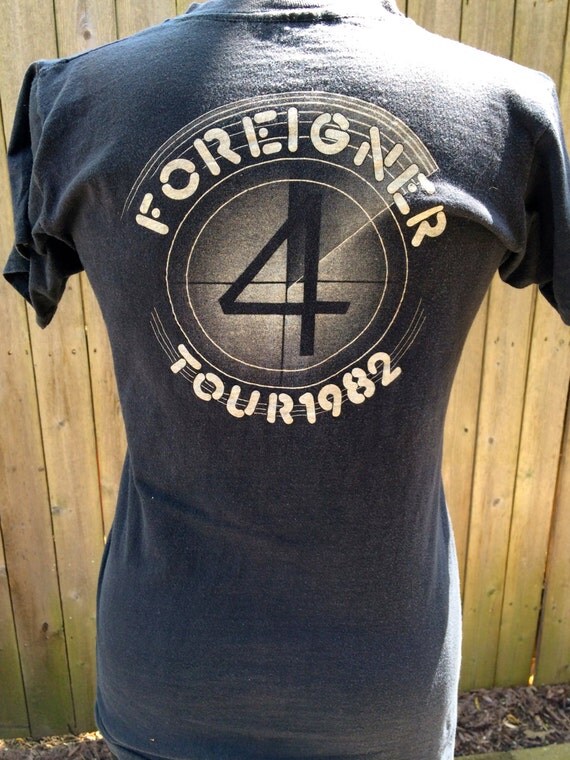 foreigner shirt