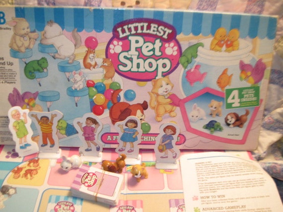 littlest pet shop board game rules