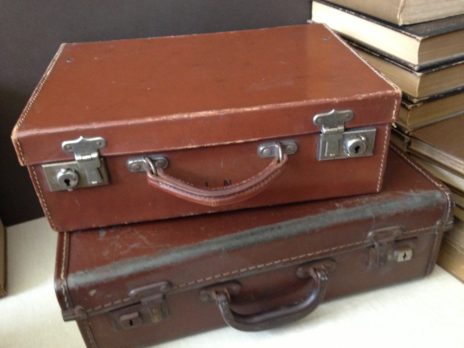 Vtg British Made Luggage // Briefcase // Suitcase // Cheney