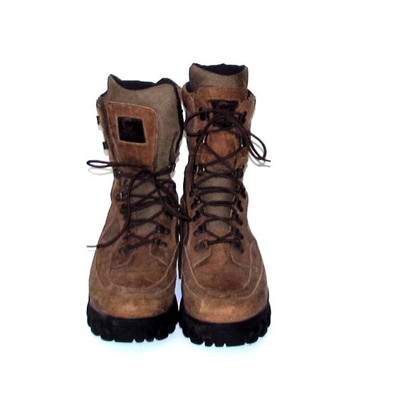 vintage work boots brogans combat boots by HERMANS by avaVintage