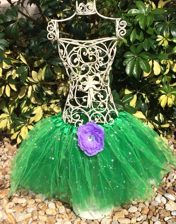 Green Tutu, Little Mermaid Tutu, Tinkerbell Tutu, Fairy Tutu, Fairy Costume, Tinkerbell Costume, Little Mermaid Costume, Fairy Party Il_570xn