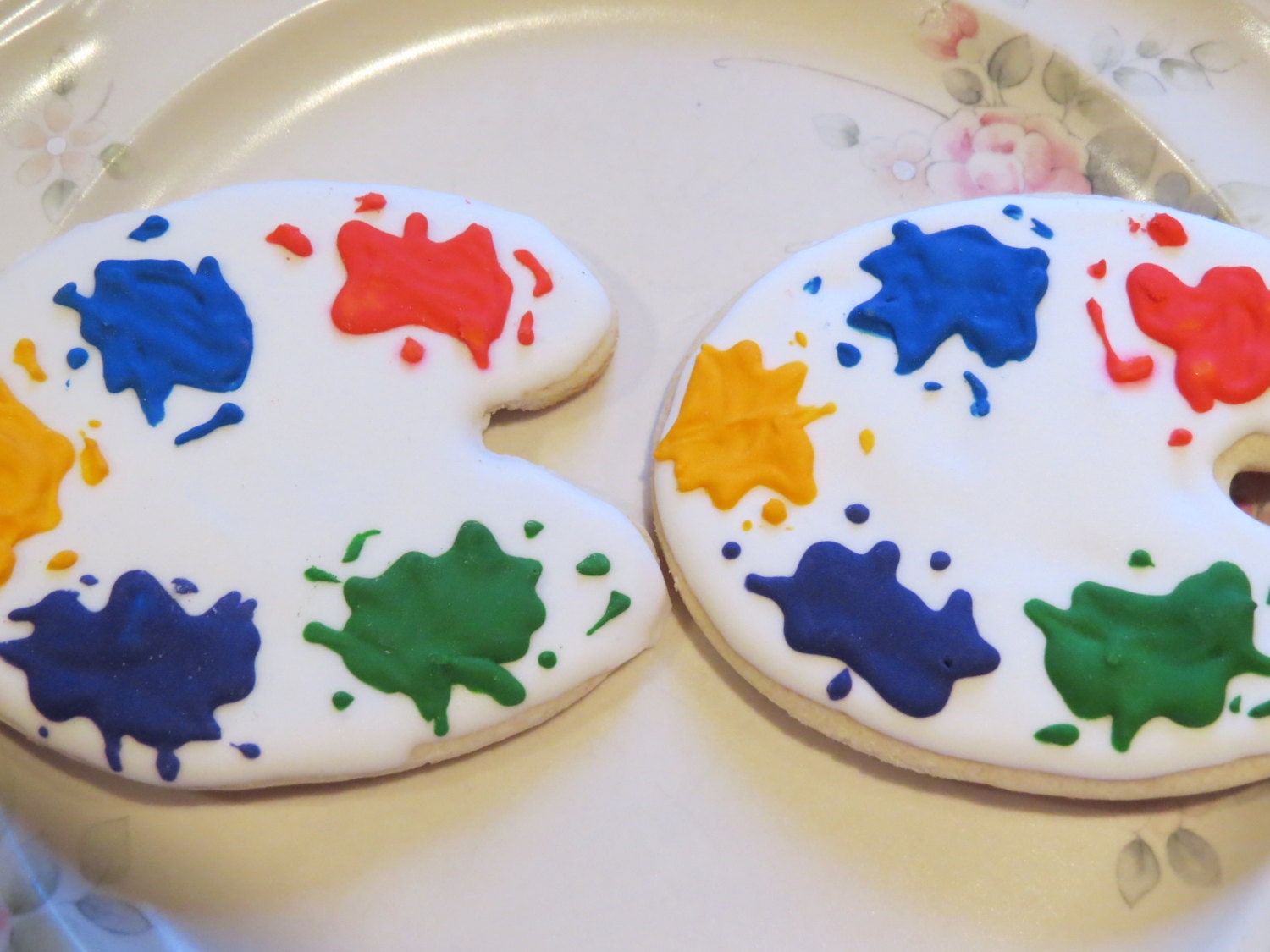 Art Palette Cookies Art Artist Paint Theme