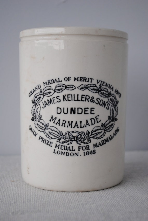 Victorian marmalade pot James Keiller & Son's dundee