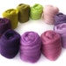 Merino Wool - Spinning - Needle Felting - 100g - 3.5oz - UK - HEATHERY HILLS