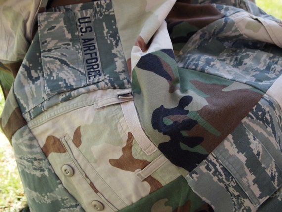 Custom Military uniform memory quilt