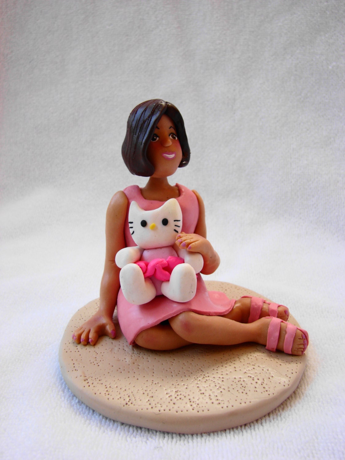 Custom Order Single Figure Cake Topper Custom Polymer Clay