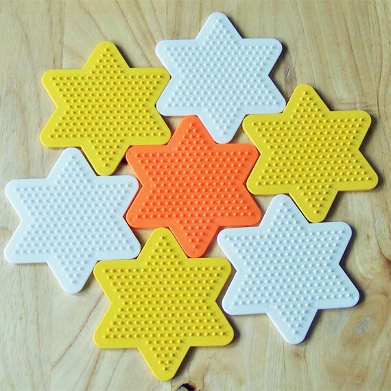 Star Perler Bead Pegboard Ironing Paper by CreativeXpression1