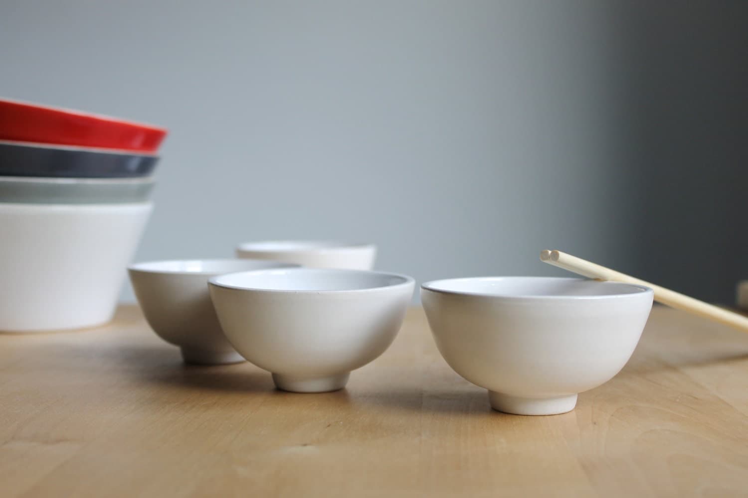 Sushi dipping bowls Soy sauce dish White mini bowls Japanese