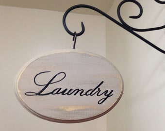 Adorable Laundry Sign (cream) (5x7")