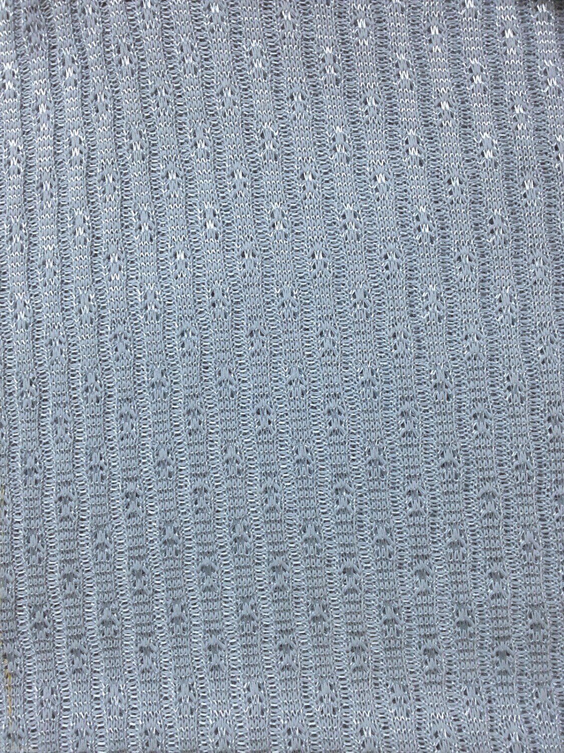 blue sweater knit fabric