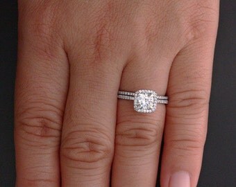 Moissanite engagement rings forever brilliant