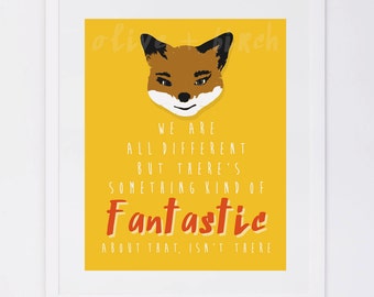 Fantastic Mr. Fox Quote Printable