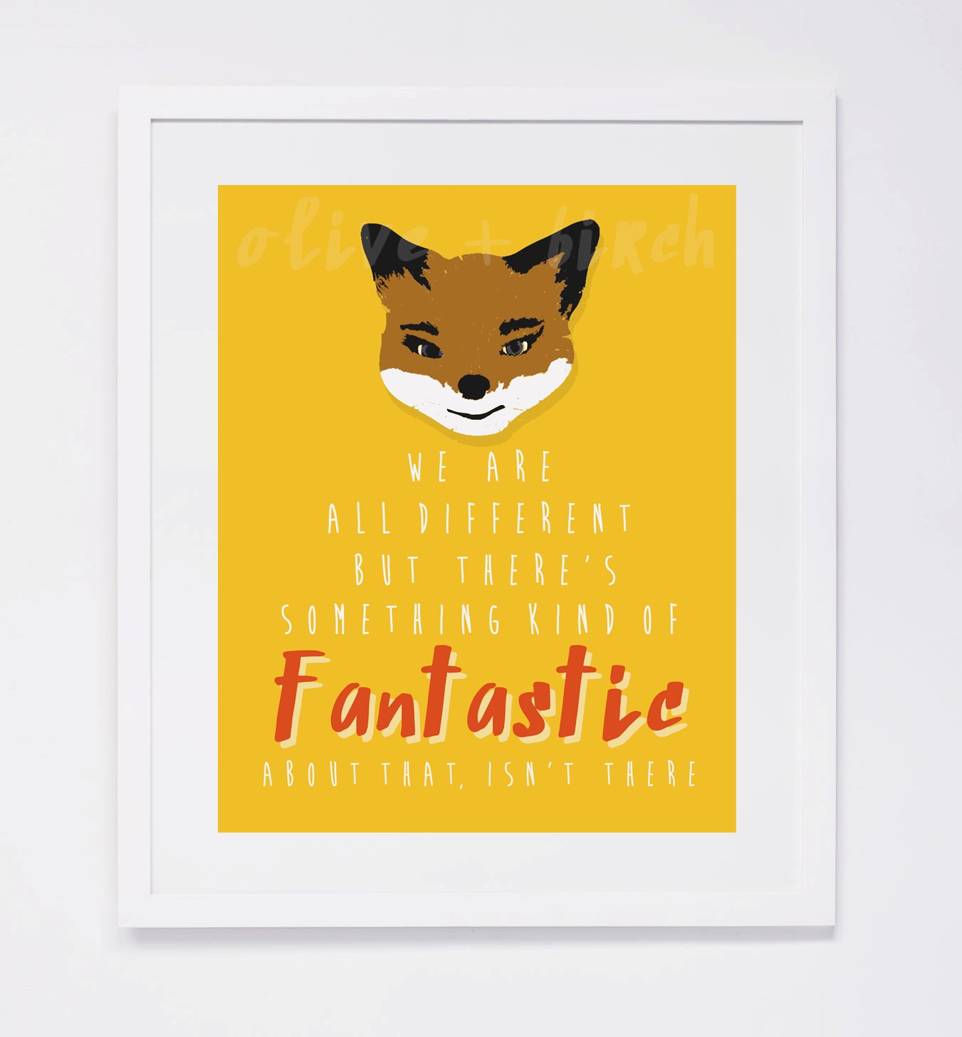 Fantastic Mr. Fox Quote Printable