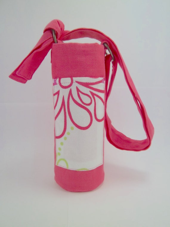 pink bottle holder