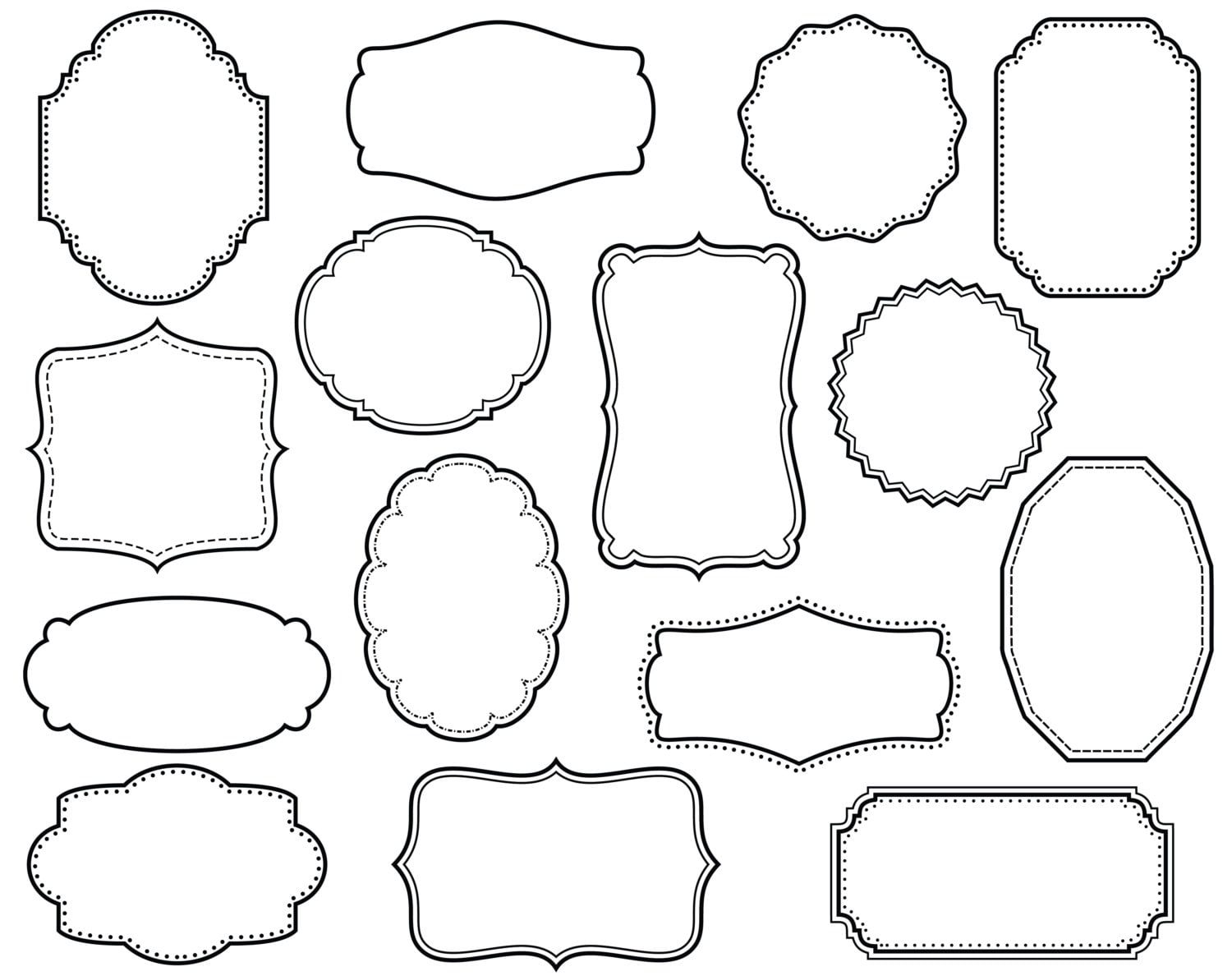 decorative clipart frames - photo #12