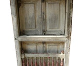 Indian Vintage Haveli Window Rustic Teak Furniture