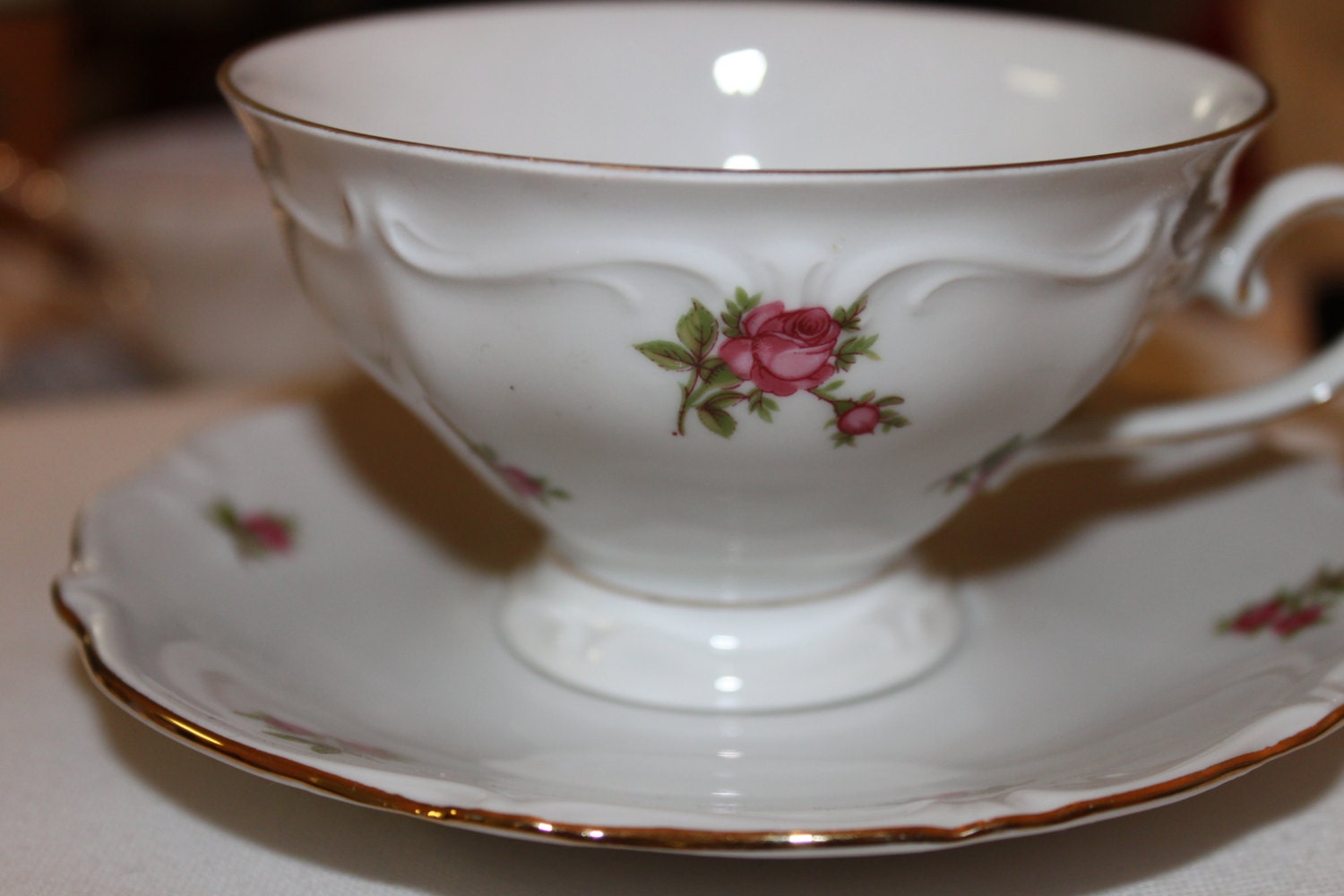 German Teacup Bavarian Tea Cup Oscar Schaller & by TeaAttheBrits