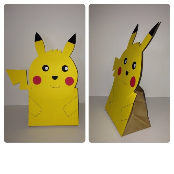 Pokemon party decorations pokemon party bags picachu party