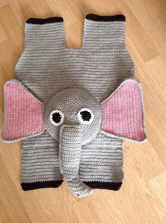 Elefant teppich kinderzimmer elefant von poodleandpigpig auf etsy