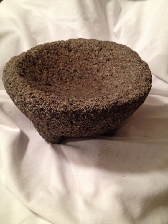 Lava Rock MOLCAJETE Mexican Mortar